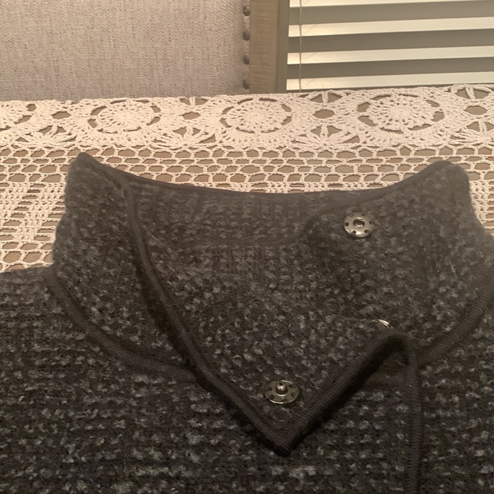 NWT EILEEN FISHER HI COLLAR WOOL/ALPACA JACKET SIZE L - Picture 7 of 13